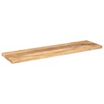 vidaXL Dessus de table 100x40x2 5cm rectangulaire bois massif manguier