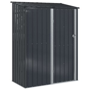 vidaXL Cabanons de jardin Anthracite 153 5 x 86 x 200 cm Métал