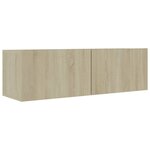 vidaXL Ensemble de meubles TV 5 Pièces Chêne sonoma Bois d'ingénierie