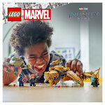 Set LEGO Marvel 76290 : Les Avengers contre le Léviathan - Combat Épique avec Hulk et Minifigurines
