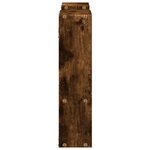 vidaXL Étagère murale chêne fumé 99x15x60 cm bois d'ingénierie