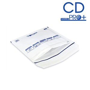 Lot de 200 enveloppes à bulles pro+ blanches cd format 145x175 mm