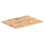 vidaXL Dessus de table Bois solide 15-16 mm 70x90 cm