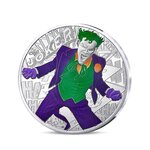 DC COMICS - Monnaie de 10€ Argent THE JOKER