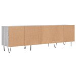 vidaXL Meuble TV sonoma gris 150x30x44 5 cm bois d'ingénierie
