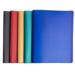 Protège-documents Pp Recyclé Semi-rigide 200 Vues Opak - Couleurs Assorties - X 10 - Exacompta