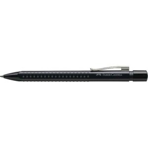 Stylo à bille rétractable grip 2010 noir faber-castell