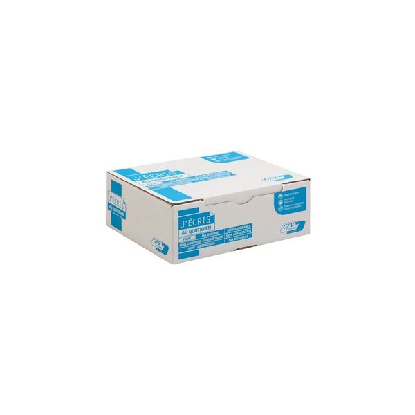 Lot de 500 Enveloppes précasées, DL, 110 x 220 mm, blanc