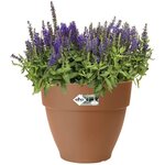Pot de fleurs Rond VIBIA - Plastique Réservoir - Ø 40 - Terre cuite