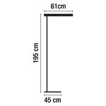 Lampadaire Led Lixus - 40 W - Aluminium