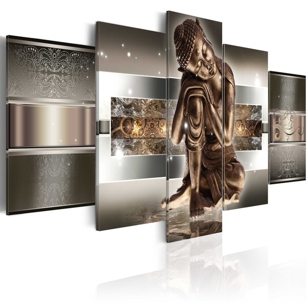 Tableau - sleeping buddha l x h en cm 200x100