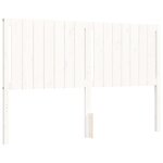 vidaXL Cadre de lit sans matelas blanc 160x200 cm bois de pin massif