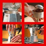 Cafetière Italienne BIALETTI - Moka Express - Aluminium - 4 Tasses