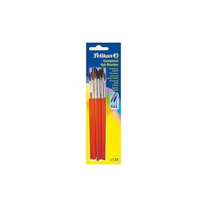 Pelikan Set de pinceaux à poils fins 12 pièces assorti
