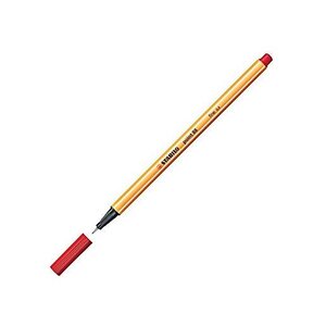 Stylo-Feutre POINT 88 Pointe Fine 0,4 mm Rouge STABILO