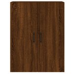 vidaXL Armoires murales 2 Pièces chêne marron bois d'ingénierie