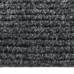 vidaXL Tapis 100x450 cm Anthracite