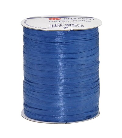 Le raphia kraftel  rayon-raffia 100-m-bobine bleu roi