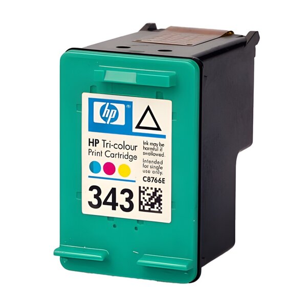 Cartouche d'encre authentique HP 343 Couleur - programme SECOND