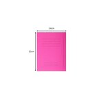 Paquet 50 Chemises Forever® 220 100  Recyclé Avec Impression - 24x32cm - Fuchsia - X 5 - Exacompta