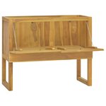 vidaXL Armoire de salle de bain 90x40x75 5 cm bois de teck solide