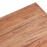 vidaXL Table basse 60x45x23 cm bois d'acajou massif