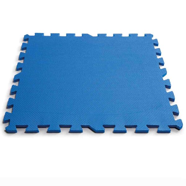 Intex Bâches de sol de piscine 8 Pièces 50 x 50 cm Bleu