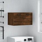 vidaXL Armoire murale Chêne marron 60x36 5x35 cm Bois d'ingénierie