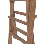 vidaXL Meuble à dîner de jardin 9 Pièces et chaises pliables Teck solide