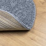 vidaXL Tapis shaggy PAMPLONA poils longs moderne bleu Ø 80 cm