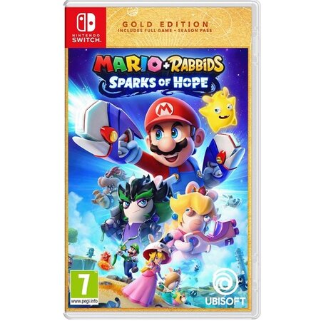 Jeu switch mario et lapins cretins sparks of hope edition gold