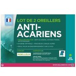2 Oreillers Triple Protection - 60 x 60 cm - Blanc