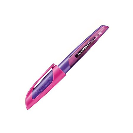 Stylo-plume EASYbuddy plume L spéciale gaucher rose/violet STABILO