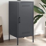 vidaXL Buffet anthracite 36x39x79 cm acier laminé à froid