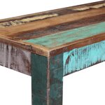 vidaXL Banc 110x35x45 cm Bois de récupération massif