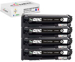 201x -4 toners compatibles hp 201 cf400x noir