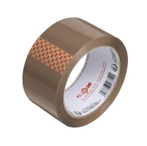 Rouleau d'adhesif havane silencieux 50 mm x 66 m wonday