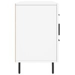 vidaXL Buffet blanc 100x36x60 cm bois d'ingénierie