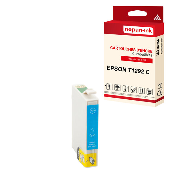 Nopan-ink - x1 cartouche epson t1292 xl t1292xl compatible