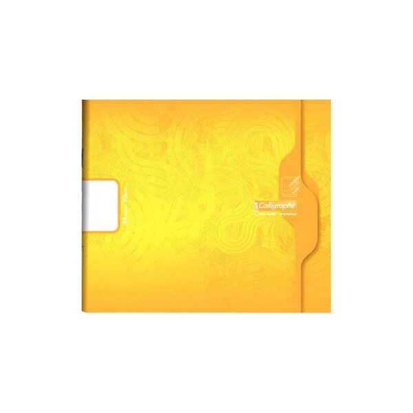 Cahier piqûre 24 pages uni 70 g  format 17 x 14 7 cm à l'italienne CALLIGRAPHE
