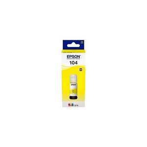 T00p440 - bouteille d'encre jaune ecotank epson 104