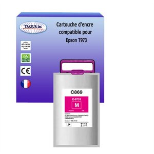 Cartouche compatible avec Epson T9733 (C13T973300) - Magenta - 22 000 pages
