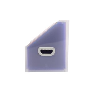 Trieur Porte-revues à 12 compartiments Polypro Crystal x 4 EXACOMPTA