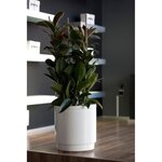 Pot de fleurs à réserve d'eau Hidrojardinera - Ø 38 cm - Blanc