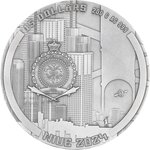 Pièce de monnaie en Argent 15 Dollars g 200 Millésime 2024 The Punk Universe BU CYBERPUNK