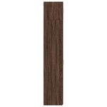 vidaXL Armoire de rangement mince chêne marron 30x42 5x225 cm