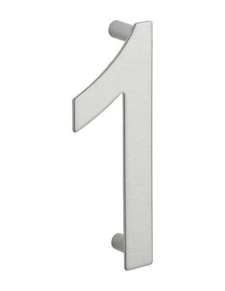 THIRARD - Chiffre 1 à visser  inox  H.100mm