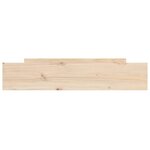 vidaXL Tiroirs de lit 2 Pièces bois de pin massif