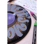 Etui carton 5 marqueurs pointe moyenne FREE acrylic T300 Set 1 'Candy' x 5 STABILO