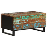 vidaXL Table basse 80x51x40 cm bois massif d'acacia
